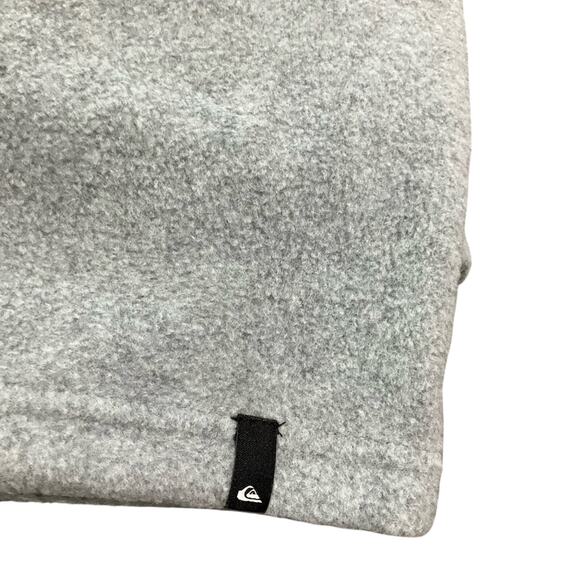 Quiksilver Boys Gray Fleece Shirt Jacket Size Small NWT - Picture 5 of 5